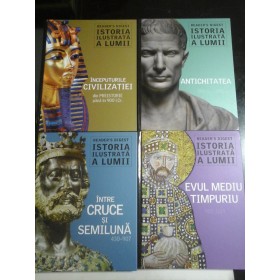   ISTORIA  ILUSTRATA  A  LUMII  - READER'S  DIGEST  4 volume